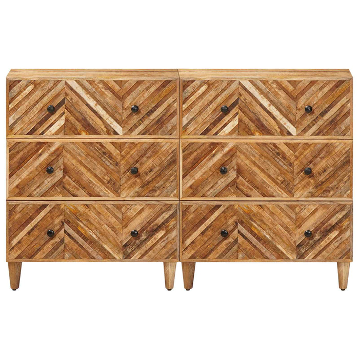 Dulapuri de depozitare 2 pcs Maro 60 x 33,5 x 75 cm WALTI