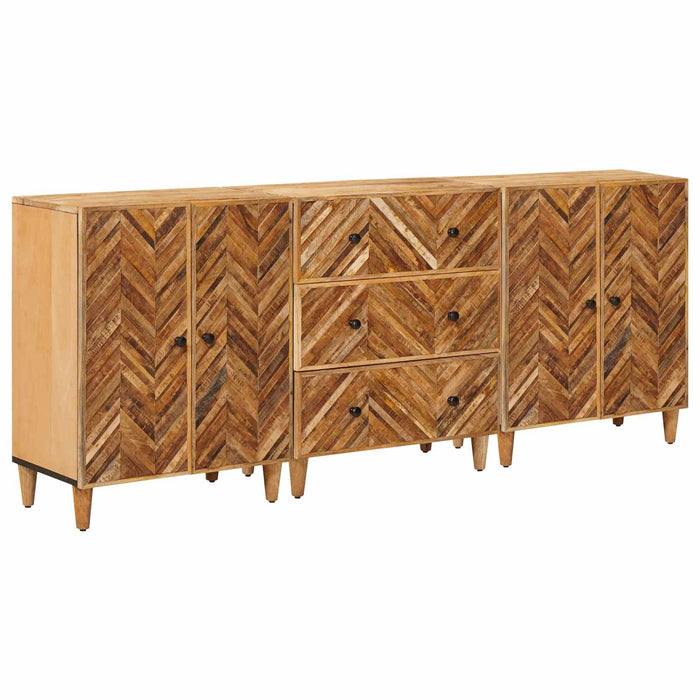 Dulapuri de depozitare 3 pcs Maro 60 x 33,5 x 75 cm WALTI
