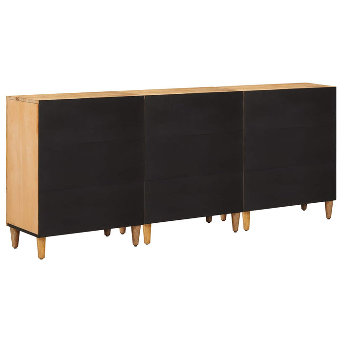 Dulapuri de depozitare 3 pcs Maro 60 x 33,5 x 75 cm WALTI