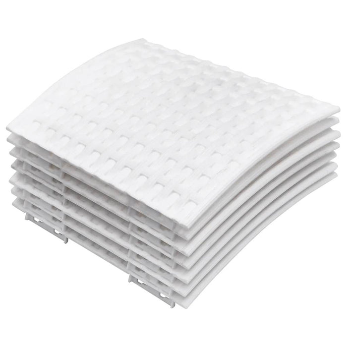 Fustă brad de Crăciun, alb, Ø56x23 cm, plastic - WALTI WALTI