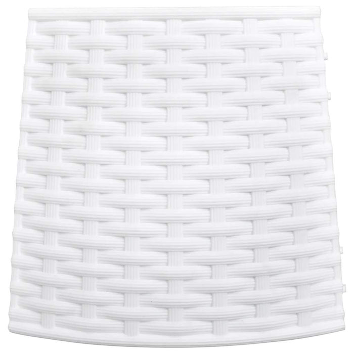 Fustă brad de Crăciun, alb, Ø56x23 cm, plastic - WALTI WALTI