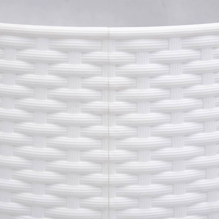 Fustă brad de Crăciun, alb, Ø56x23 cm, plastic - WALTI WALTI