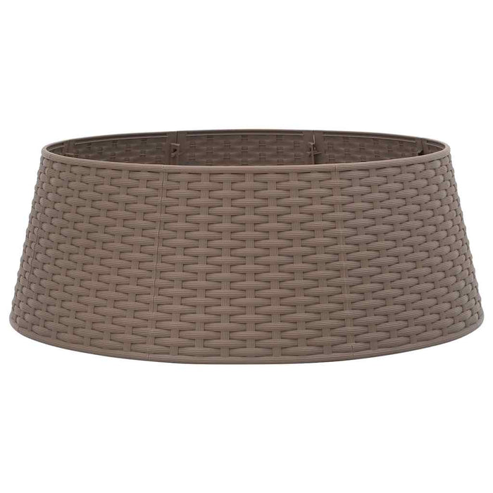 Fustă brad de Crăciun, maro, Ø65x23 cm, plastic - WALTI WALTI