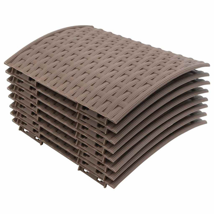 Fustă brad de Crăciun, maro, Ø65x23 cm, plastic - WALTI WALTI