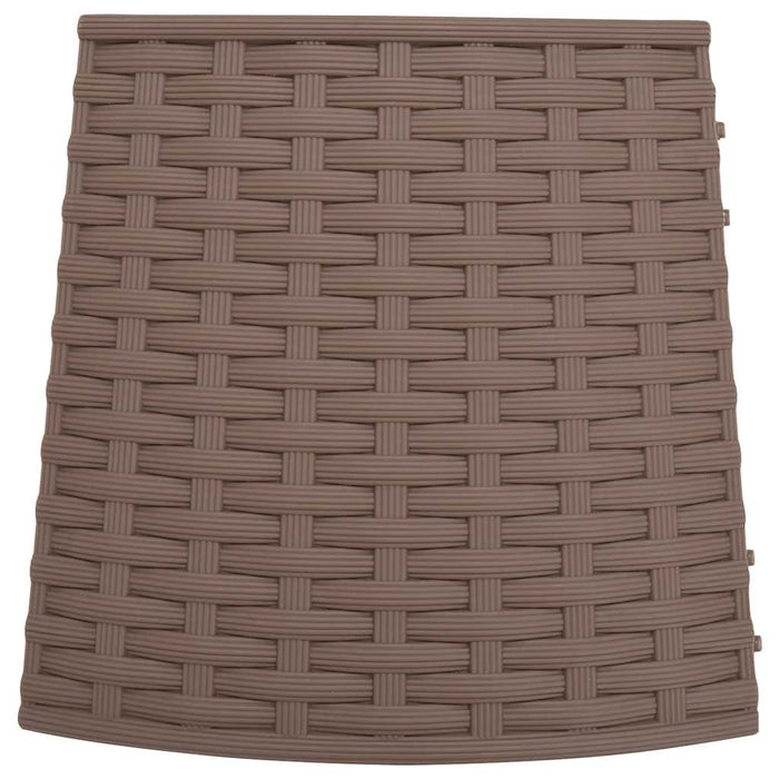 Fustă brad de Crăciun, maro, Ø65x23 cm, plastic - WALTI WALTI