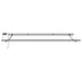 Copertina retractabilă manual cu LED-uri, vișiniu, 400x300 cm - WALTI WALTI