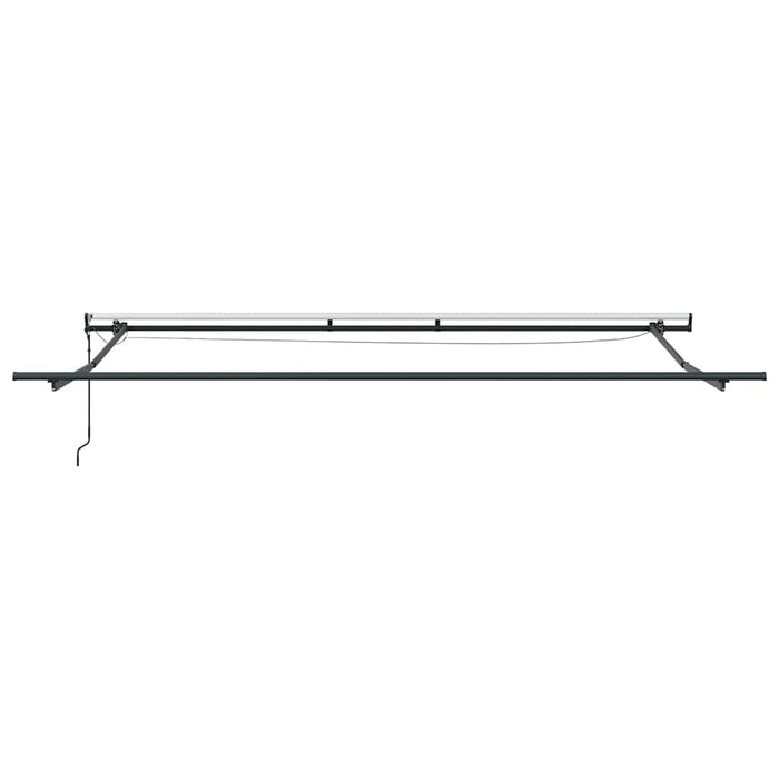 Copertina retractabilă automat cu LED-uri, vișiniu, 400x300 cm - WALTI WALTI