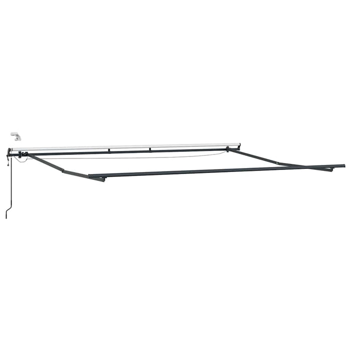 Copertina retractabilă automat cu LED-uri, vișiniu, 450x300 cm - WALTI WALTI