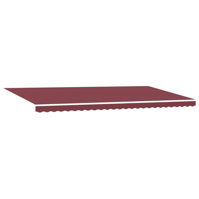 Copertina retractabilă manual cu LED-uri, vișiniu, 600x300 cm - WALTI WALTI