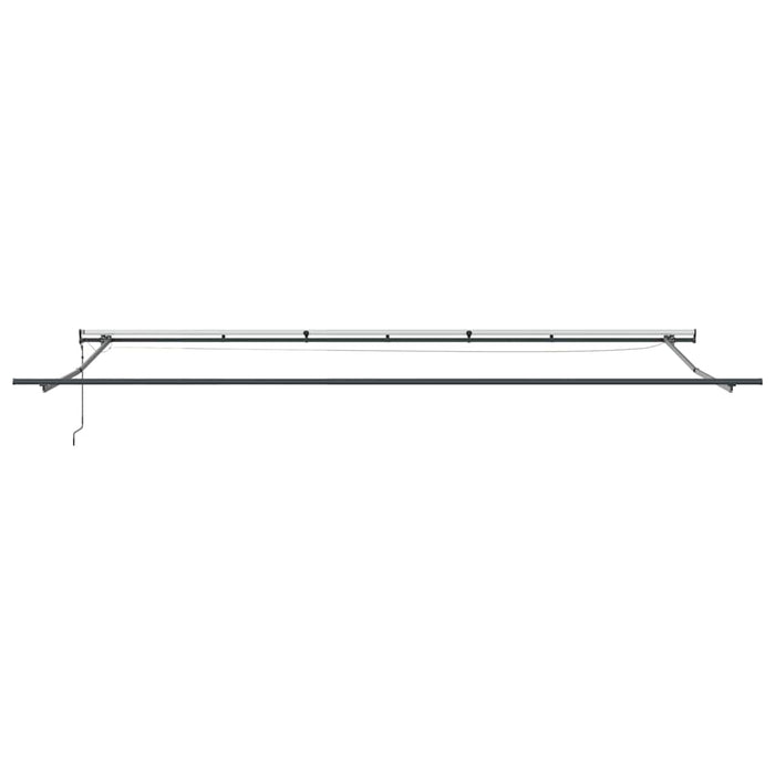 Copertina retractabilă automat cu LED-uri, vișiniu, 600x300 cm WALTI