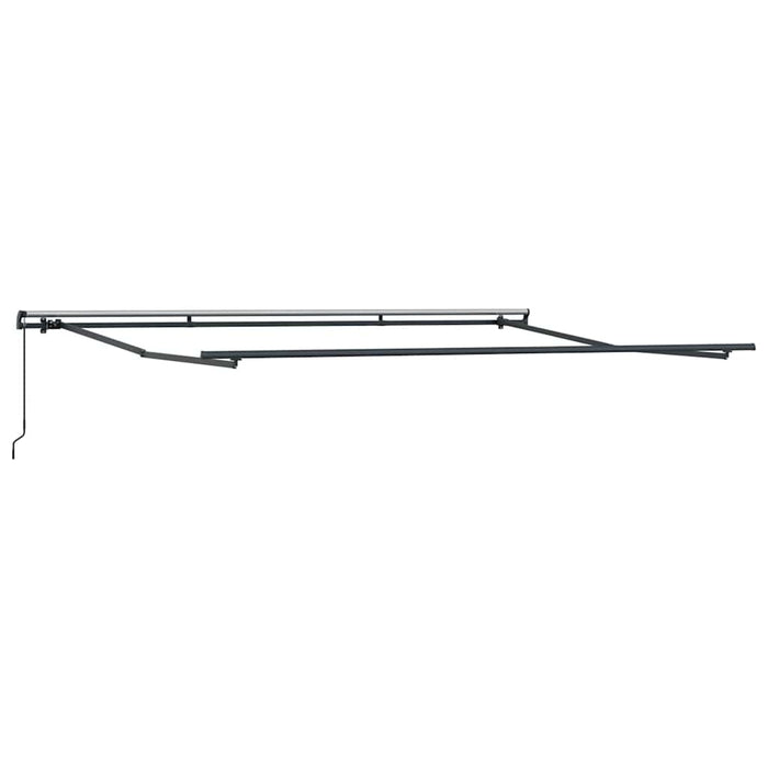 Copertină retractabilă manual, maro, 400x300 cm - WALTI WALTI