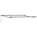 Copertină retractabilă manual, maro, 400x300 cm - WALTI WALTI