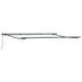 Copertină retractabilă manual, maro, 500x300 cm - WALTI WALTI