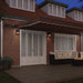Copertină retractabilă manual cu LED-uri, maro, 600x300 cm - WALTI WALTI