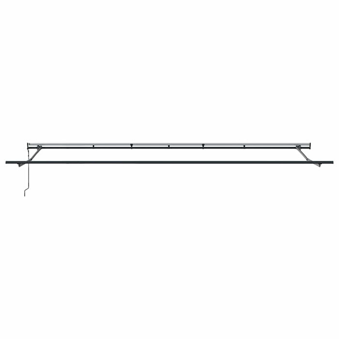 Copertină retractabilă automat, maro, 600x300 cm - WALTI WALTI
