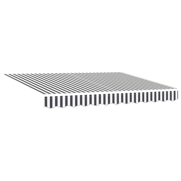 Copertină retractabilă automat, antracit/alb, 300x250 cm - WALTI WALTI