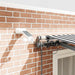 Copertină retractabilă automat LED-uri antracit/alb 300x250 cm - WALTI WALTI