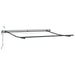 Copertină retractabilă automat LED-uri antracit/alb 300x250 cm - WALTI WALTI