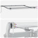 Copertină retractabilă automat LED-uri antracit/alb 300x250 cm - WALTI WALTI