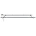 Copertină retractabilă manual cu LED, antracit/alb, 400x300 cm - WALTI WALTI