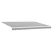 Copertină retractabilă automat cu LED, antracit/alb, 450x300 cm - WALTI WALTI