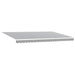 Copertină retractabilă manual cu LED, antracit/alb, 500x300 cm - WALTI WALTI