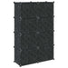 Organizator cub de depozitare cu 8 cuburi și uși PP negru - WALTI WALTI
