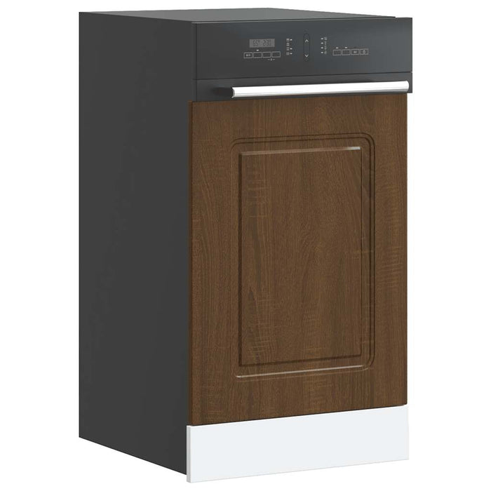 Panou pentru mașină de spălat vase Stejar maro 45x1,5x57 cm lemn prelucrat WALTI