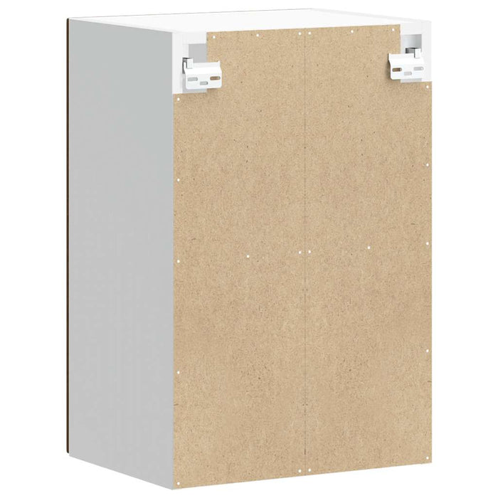 Dulap de bucătărie cu ușă din sticlă din stejar maro „Lucca” - WALTI WALTI