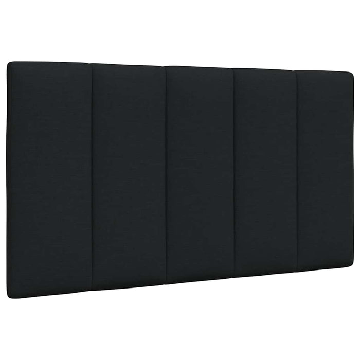 Cadru de pat fără saltea Hanko țesătură neagră 80x200 cm - WALTI WALTI
