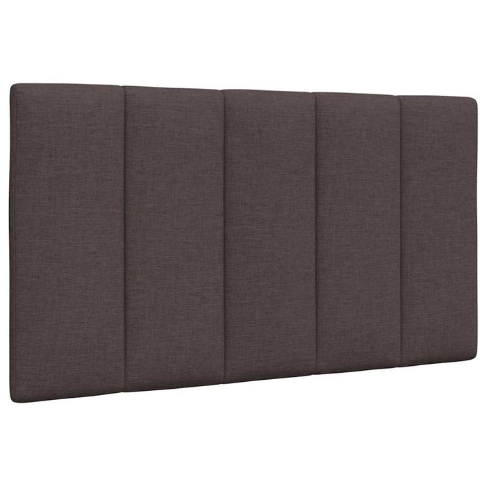 Cadru de pat fără saltea, Hanko, maro închis, 80x200 cm, textil - WALTI WALTI