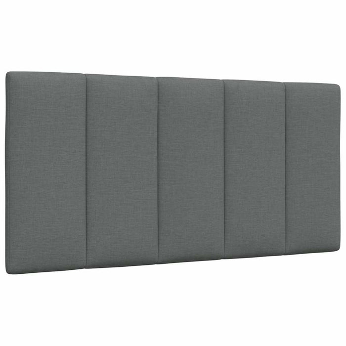 Cadru de pat fără saltea, Hanko, gri închis, 100x200 cm, textil - WALTI WALTI