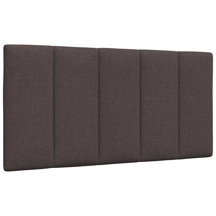 Cadru de pat fără saltea, Hanko, maro închis, 100x200 cm, textil - WALTI WALTI