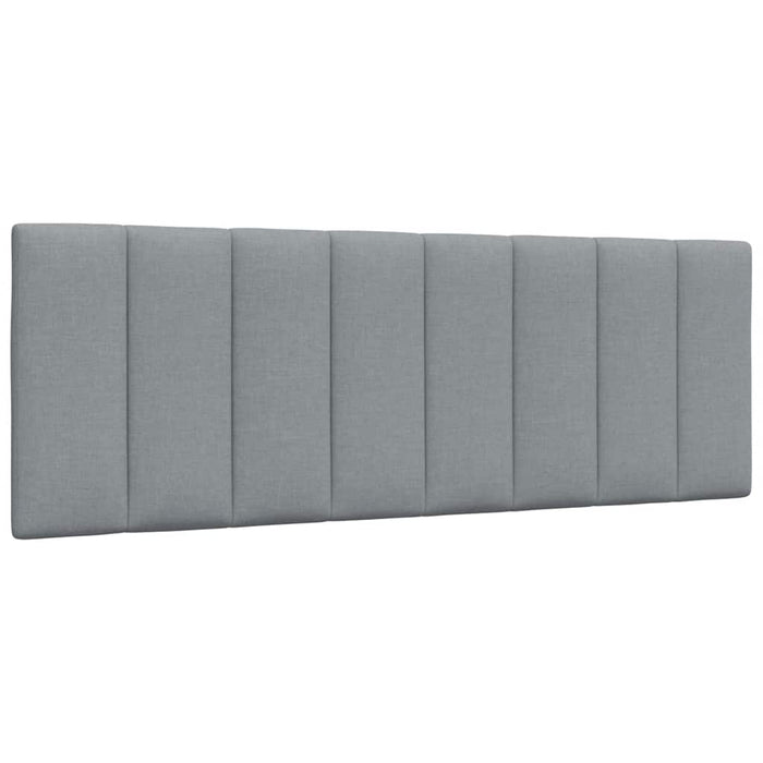 Cadru de pat fără saltea, Hanko, gri deschis, 140x190 cm, textil - WALTI WALTI
