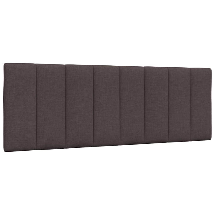 Cadru de pat fără saltea, Hanko, maro închis, 140x200 cm, textil - WALTI WALTI