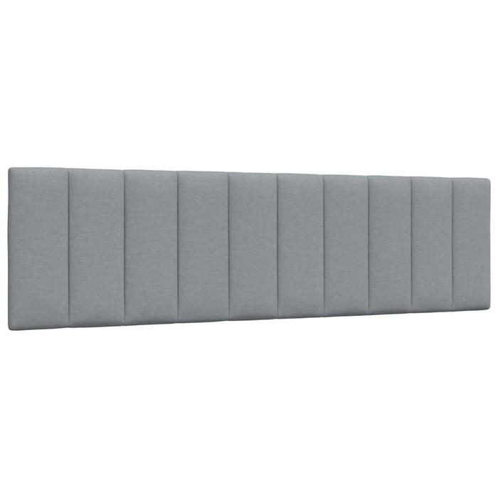 Cadru de pat fără saltea, gri deschis, 180x200 cm, textil - WALTI WALTI