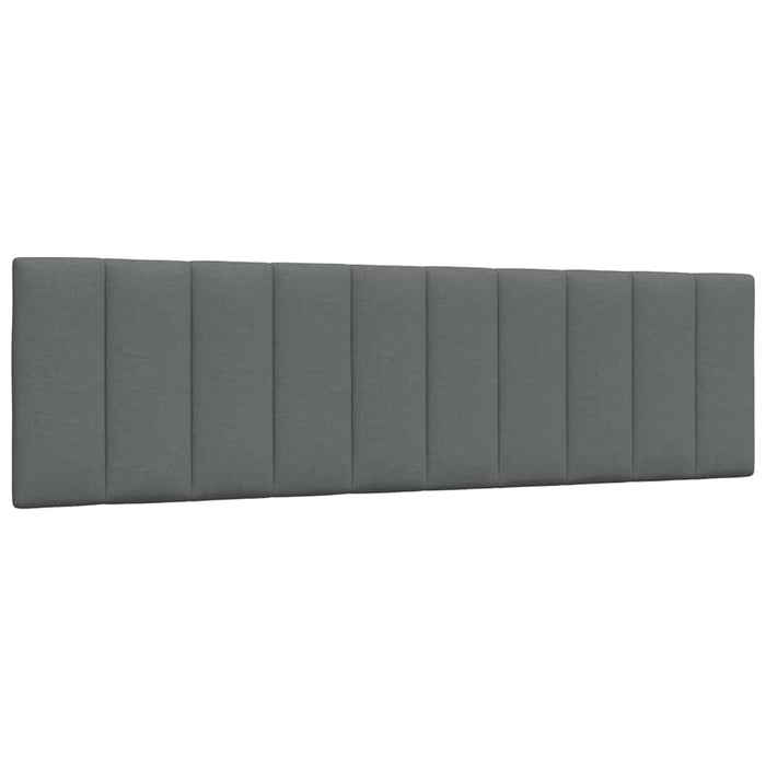 Cadru de pat fără saltea, Hanko, gri închis, 180x200 cm, textil - WALTI WALTI
