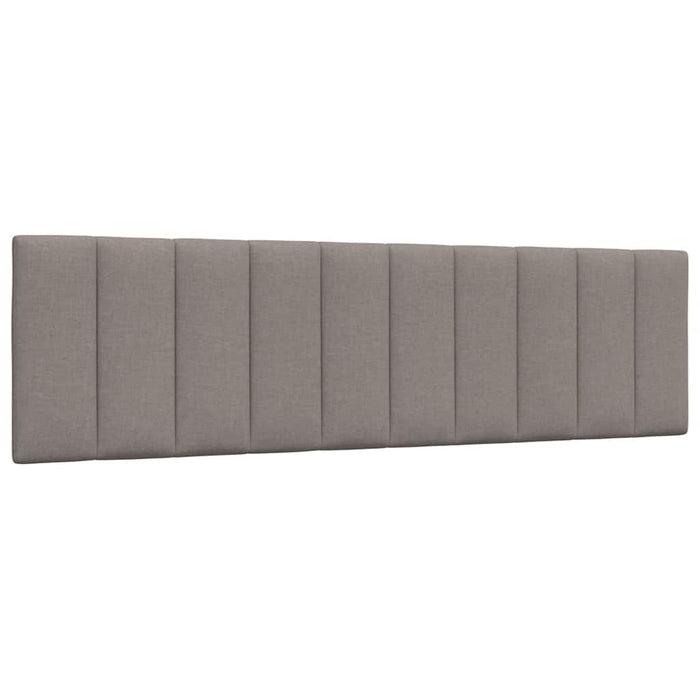 Cadru de pat fără saltea, Hanko, gri taupe, 180x200 cm, textil WALTI