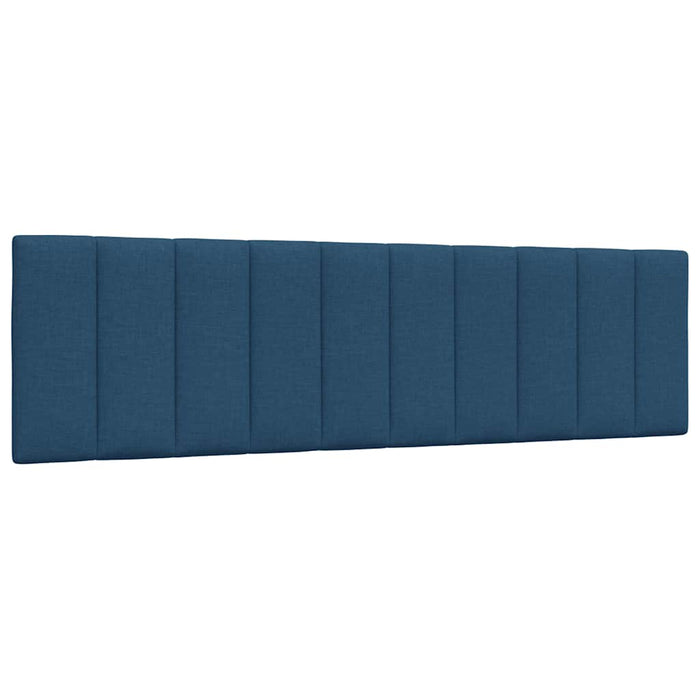 Cadru de pat fără saltea, albastru, 180x200 cm, textil - WALTI WALTI
