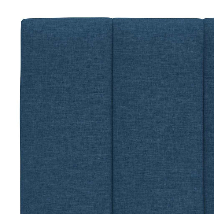 Cadru de pat fără saltea, albastru, 180x200 cm, textil - WALTI WALTI
