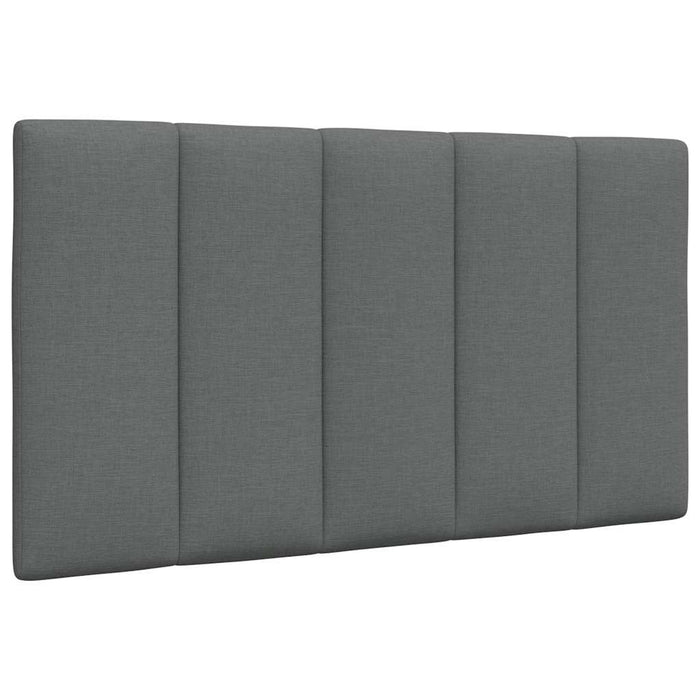Cadru de pat fără saltea, Hanko, gri închis, 90x190 cm, textil - WALTI WALTI