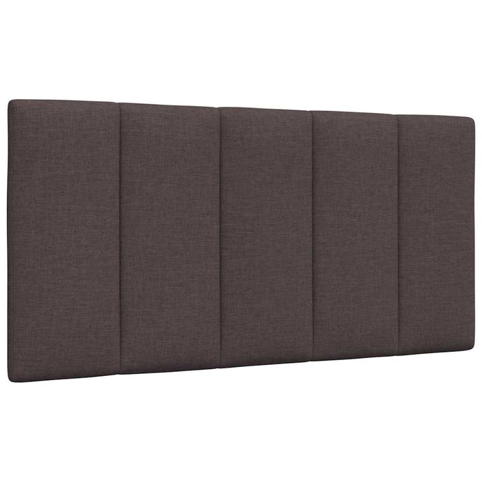 Cadru de pat fără saltea, Hanko, maro închis, 100x200 cm, textil - WALTI WALTI