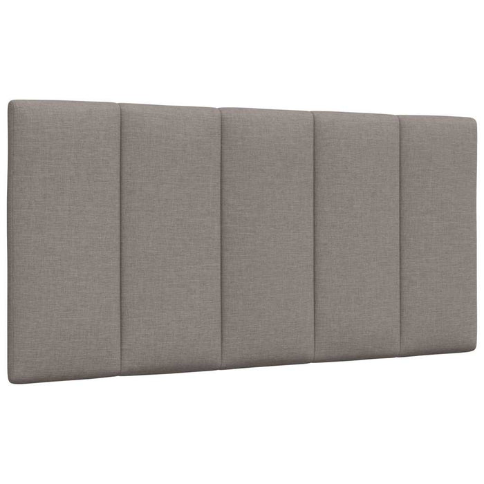 Cadru de pat fără saltea, gri taupe, 100x200 cm, textil - WALTI WALTI