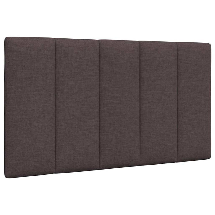 Pat cu saltea, Hanko, maro închis, 90x190 cm, textil - WALTI WALTI