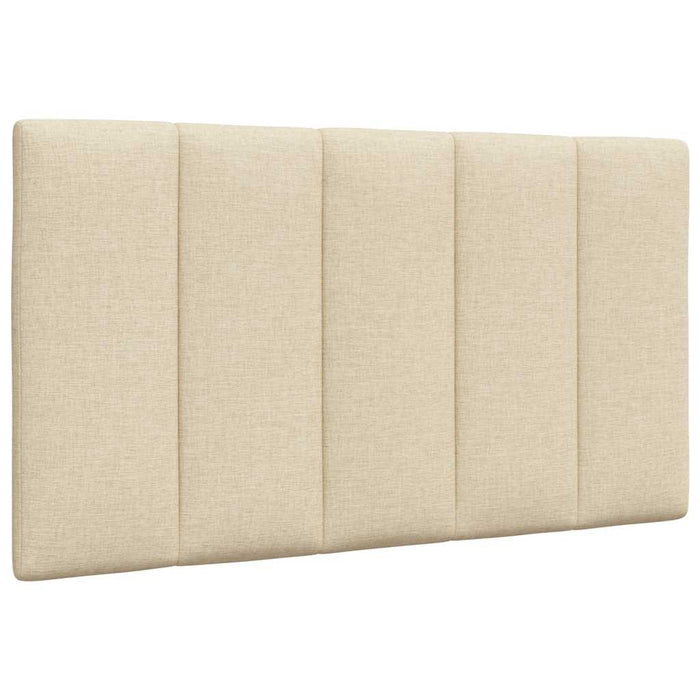 Pat cu saltea, Hanko, crem, 90x190 cm, textil WALTI