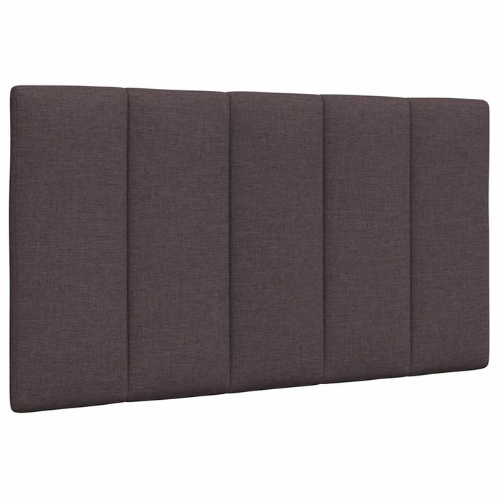 Pat cu saltea, Hanko, maro închis, 90x200 cm, textil WALTI