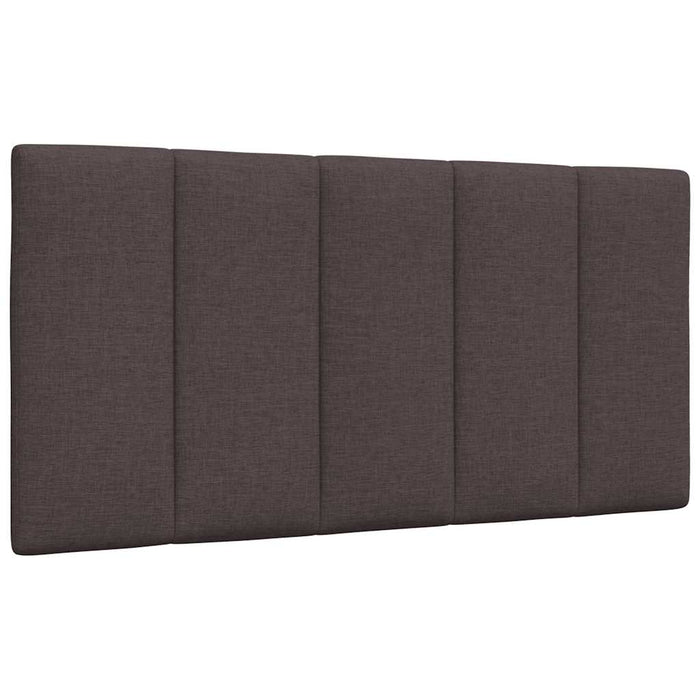 Pat cu saltea, Hanko, maro închis, 100x200 cm, textil - WALTI WALTI