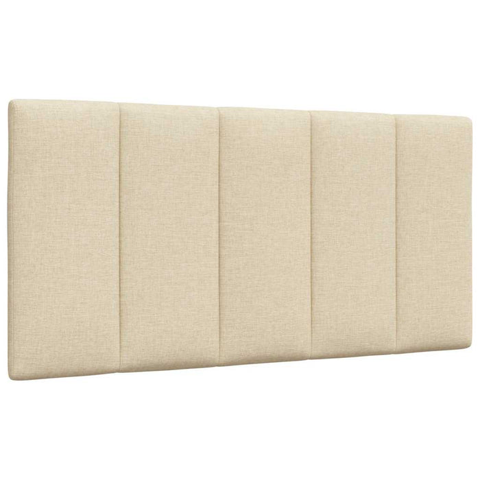 Pat cu saltea, Hanko, crem, 100x200 cm, textil WALTI