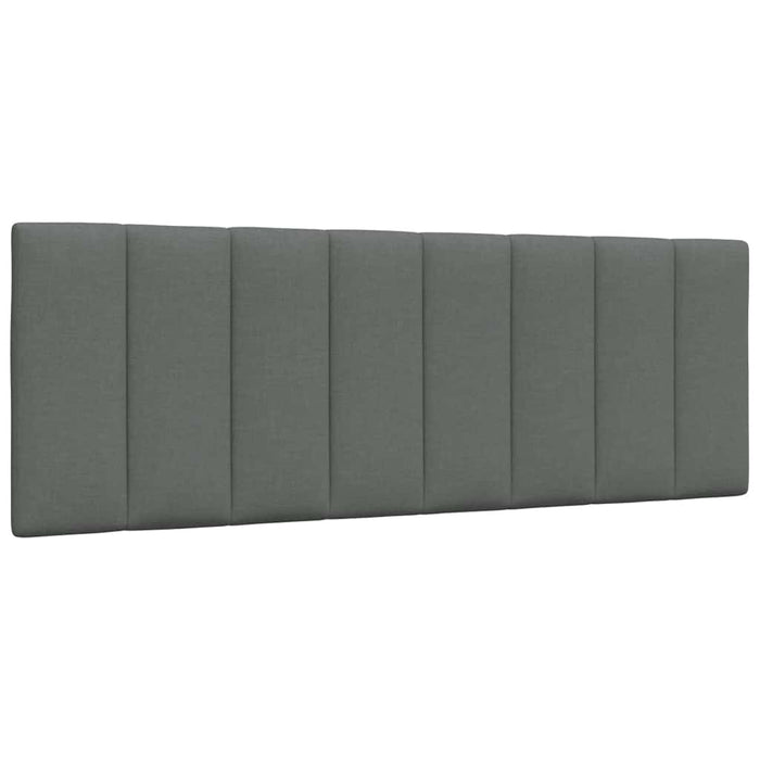 Pat cu saltea, Hanko, gri închis, 120x200 cm, textil - WALTI WALTI
