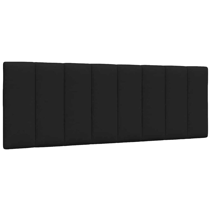 Pat cu saltea, Hanko, negru, 120x200 cm, textil - WALTI WALTI